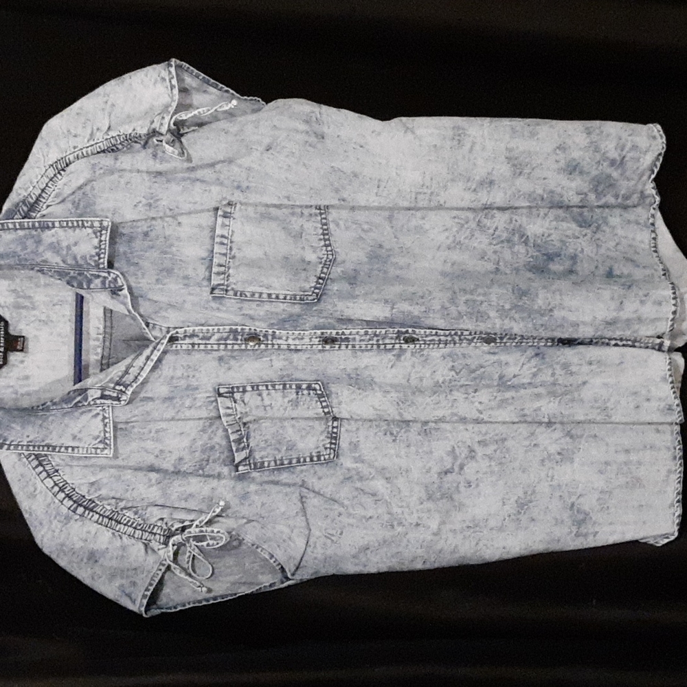 Rock & Republic, size XL, blue acid wash